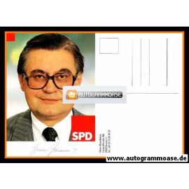 Autogramm Politik | SPD | Hans KOSCHNICK | 1980er (Portrait Color)