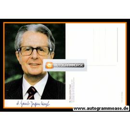 Autogramm Politik | SPD | Hans-Jochen VOGEL | 1990er Druck (Portrait Color) Michael
