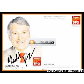 Autogramm Politik | SPD | Harald GÜLLER | 2000er (Portrait Color)