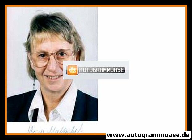 Autogramm Politik | SPD | Heide MATTISCHECK | 1990er Foto (Portrait Color)