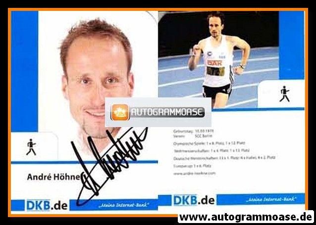Autogramm Gehen | Andre HÖHNE | 2008 (DKB) 1