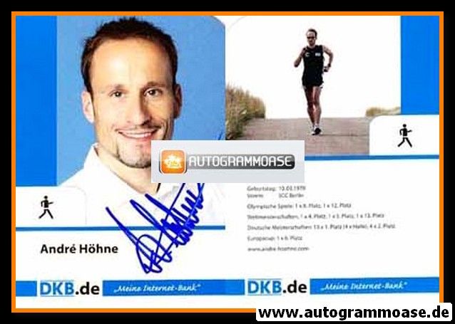 Autogramm Gehen | Andre HÖHNE | 2008 (DKB) 2