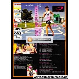 Autogramm Triathlon | Caroline STEFFEN | 2010 (Xena)