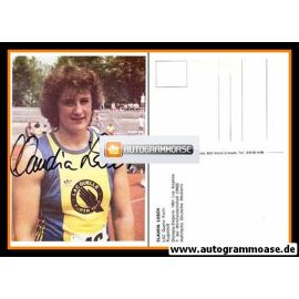 Autogramm Kugelstossen | Claudia LOSCH | 1980er (LAC Quelle Fürth)