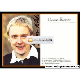 Autogramm Langstrecke | Damian KALLABIS | 1990er (Portrait Color)