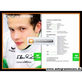 Autogramm Turnen | Fabian HAMBÜCHEN | 2009 (Portrait Color Erima) OS-Gold