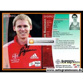 Autogramm Zehnkampf | Frank BUSEMANN | 2000 (Portrait Bayer 04 1) OS-Silber