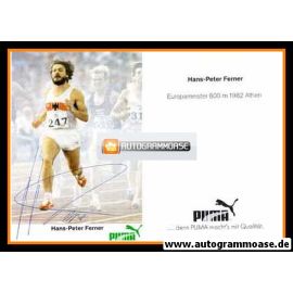 Autogramm Mittelstrecke | Hans-Peter FERNER | 1980er (Puma)