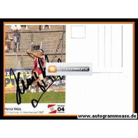Autogramm Hammerwurf | Heinz WEIS | 1987 (Wettkampf Color) Bayer Leverkusen