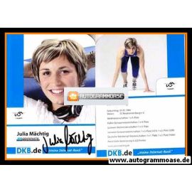 Autogramm Siebenkampf | Julia MÄCHTIG | 2000er (DKB) 1