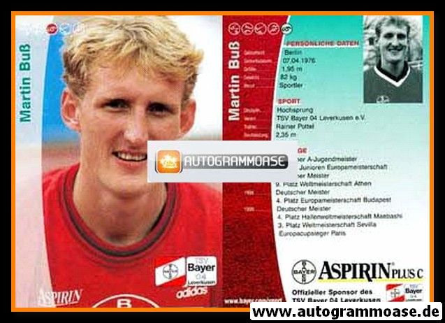 AK Hochsprung | Martin BUSS | 1999 (Bayer Leverkusen)