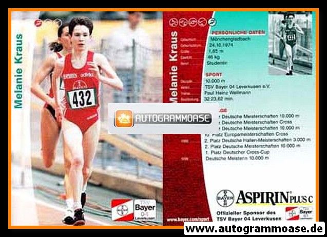 AK Langstrecke | Melanie KRAUS | 1999 (Bayer Leverkusen)
