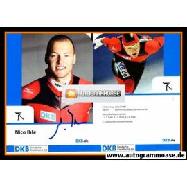Autogramm Eisschnelllauf | Nico IHLE | 2010er (DKB)