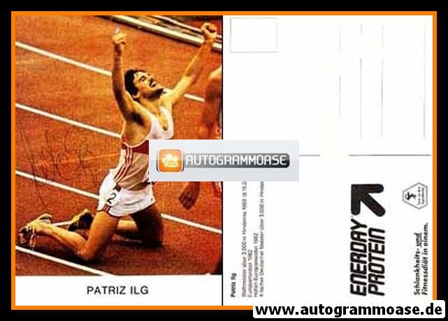 Autogramm Langstrecke | Patriz ILG | 1983 (Jubelszene Color) Enerday
