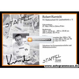 Autogramm Sprint | Robert KURNICKI | 1995 (Staffel Team)