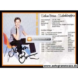 Autogramm Siebenkampf | Sabine BRAUN | 2000 (Portrait Color) OS-Bronze