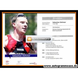 Autogramm Triathlon | Sebastian DEHMER | 2004 (Hessen)