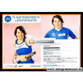 Autogramm Paralympics | Sprint | Tamira SLABY | 2011 (TV Wattenscheid 01)