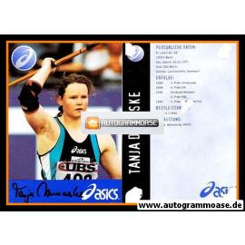 Autogramm Speerwurf | Tanja DAMASKE | 1996 (Asics)