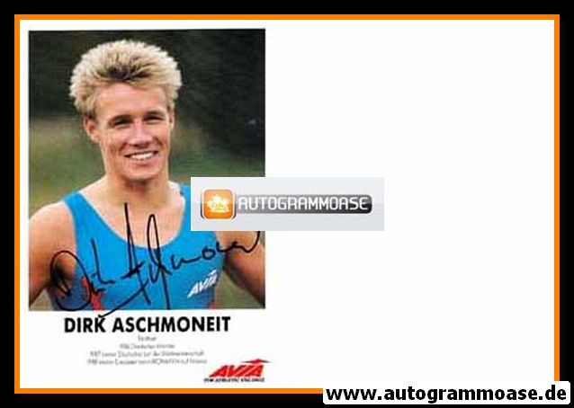Autogramm Triathlon | Dirk ASCHMONEIT | 1988 (Avia)