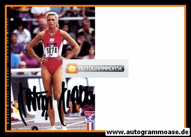 Autogramm Sprint | Katrin KRABBE | 1990er (Startszene Color) Nike