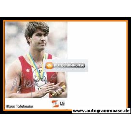 Autogramm Speerwurf | Klaus TAFELMEIER | 1980er (Bayer Leverkusen)