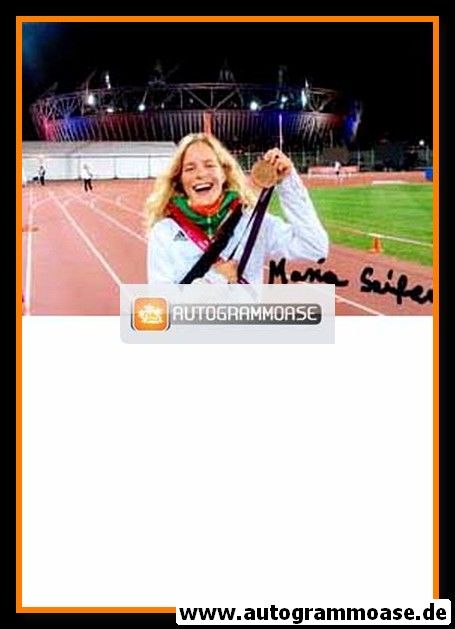 Autogramm Paralympics | Sprint | Maria SEIFERT | 2008 Foto (Medaillen)