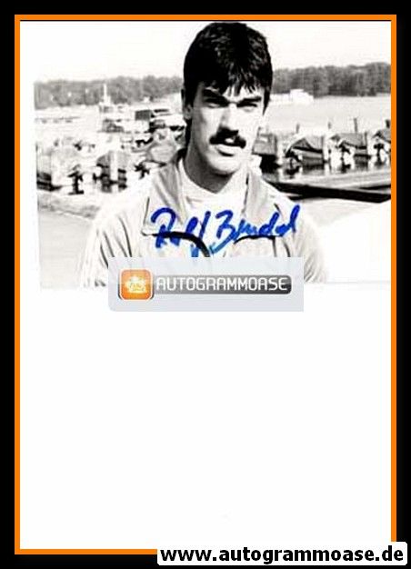 Autogramm Rudeln | Ralf BRUDEL | 1980er (Portrait SW) Olympiasieger