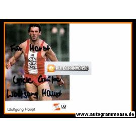 Autogramm Sprint | Wolfgang HAUPT | 1990er (Bayer Leverkusen)