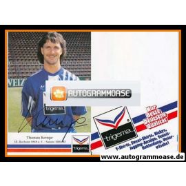 Autogramm Fussball | VfL Bochum | 1991 Trigema | Thomas KEMPE