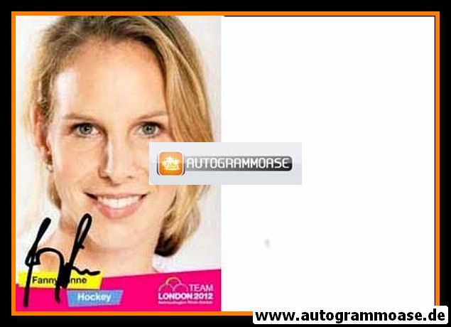 Autogramm Hockey | DHB | 2012 | Fanny RINNE (Team London)