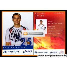 Autogramm Hockey | DHB | 2000er | Philipp ZELLER (Asics Hyundai)