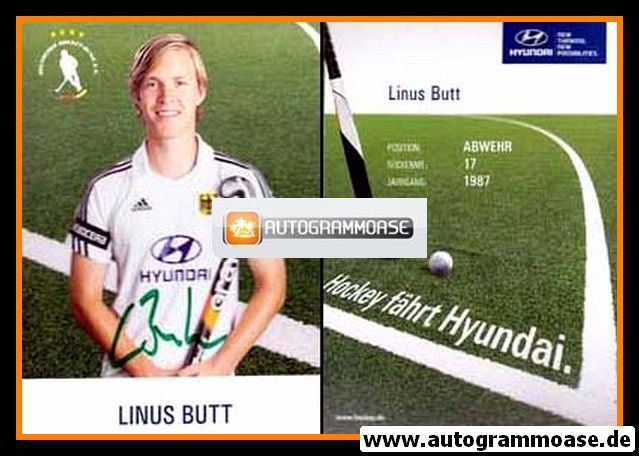Autogramm Hockey | DHB | 2012 | Linus BUTT (Olympia)