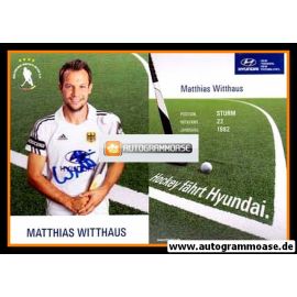 Autogramm Hockey | DHB | 2012 | Matthias WITTHAUS (Olympia)
