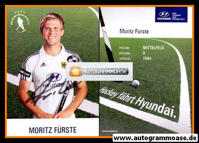 Autogramm Hockey | DHB | 2012 | Moritz FÜRSTE (Olympia)