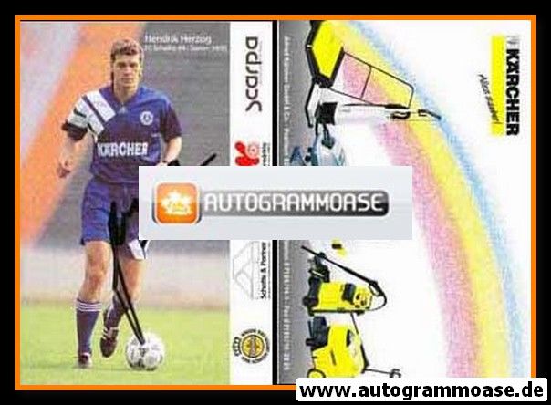 Autogramm Fussball | FC Schalke 04 | 1994 | Hendrik HERZOG