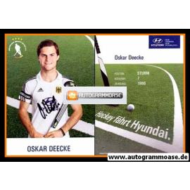 Autogramm Hockey | DHB | 2012 | Oskar DEECKE (Olympia)
