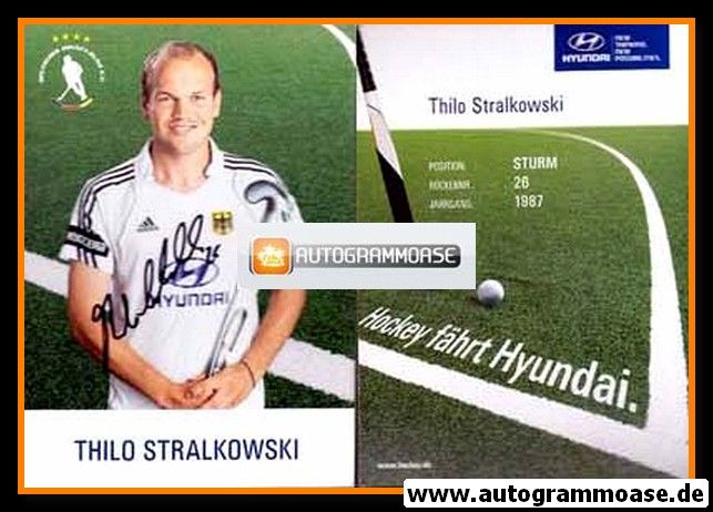 Autogramm Hockey | DHB | 2012 | Thilo STRALKOWSKI (Olympia)