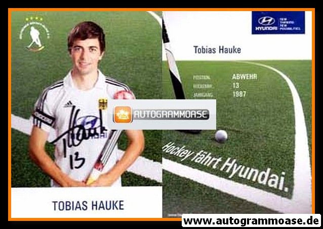 Autogramm Hockey | DHB | 2012 | Tobias HAUKE (Olympia)
