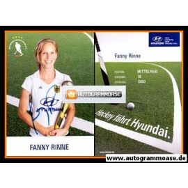 Autogramm Hockey | DHB | 2012 | Fanny RINNE (Olympia)