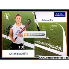 Autogramm Hockey | DHB | 2012 | Katharina OTTE (Olympia)