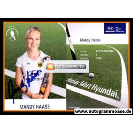 Autogramm Hockey | DHB | 2012 | Mandy HAASE (Olympia)