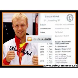 Autogramm Judo | Stefan HÄRTEL | 2012 (SV Lichtenberg)