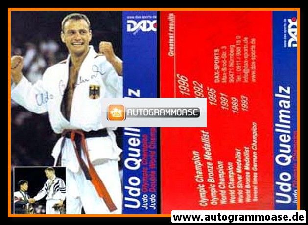 Autogramm Judo | Udo QUELLMALZ | 1996 (DAX-Sports)