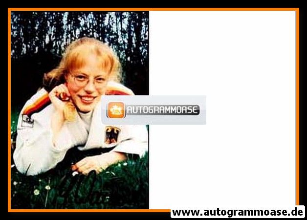 Autogramm Judo | Yvonne WANSART | 1997 Foto (EM-Goldmedaille)