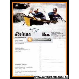 Autogramm Kanu | Andreas DAJEK | 1991 (Canadier Zweier)