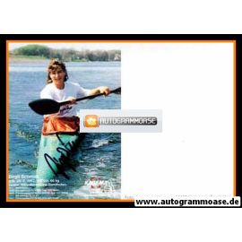 Autogramm Kanu | Birgit FISCHER | 1992 (Rennszene Color Kagema) OS-Gold