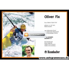 Autogramm Kanu | Oliver FIX | 1996 (Krombacher)