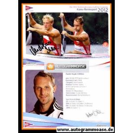 Autogramm Kanu | Andreas IHLE | 2012 (Rennszene Color DKV) OS-Gold