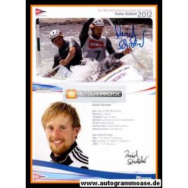 Autogramm Kanu | David SCHRÖDER | 2012 (DKV)